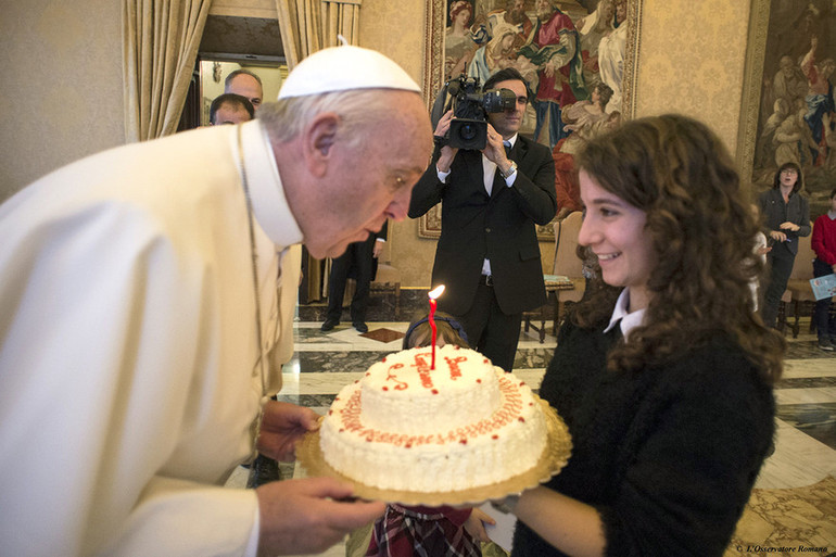 Le pape François fête ses 80 ans