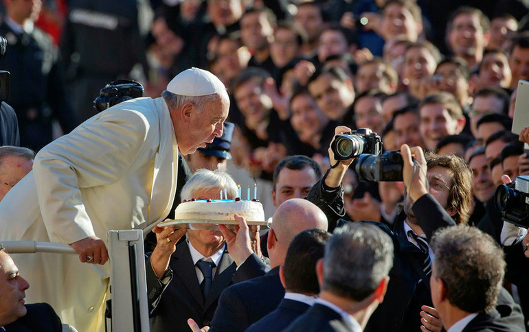 Le pape François fête ses 80 ans