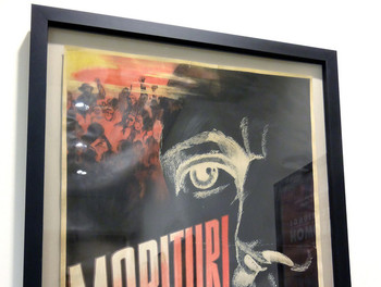 Israel 2013 - Le musée du Yad Vashem - L'affiche du fil Morituri (1948)