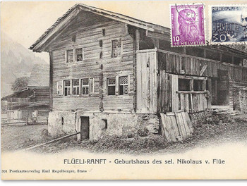 Flüeli-Ranft - La maison de Nicolas