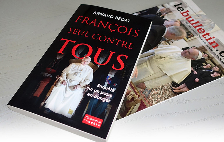 Arnaud Bédat signe un nouveau livre sur le pape François