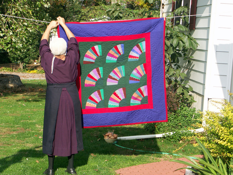 Quilts amish et mennonites 