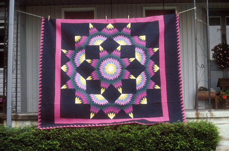 Quilts amish et mennonites 