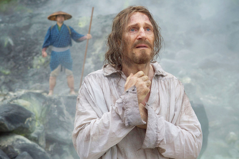 Liam Neeson incarne le missionnaire portugais Cristovao Ferreira, évangélisateur du Japon qui apostasia sous la torture. / Kerry Brown