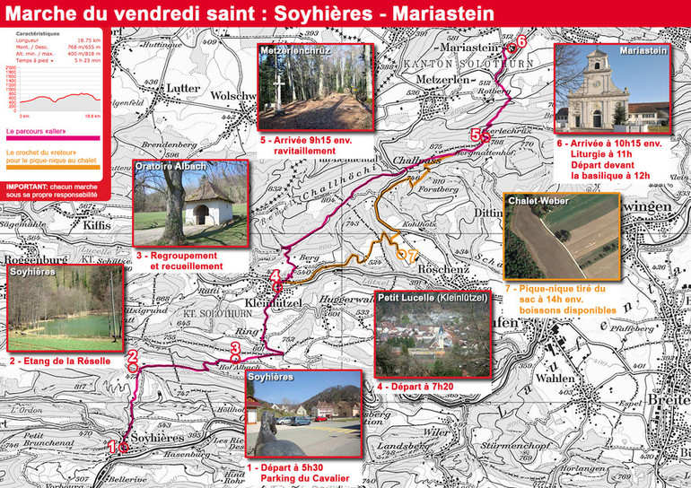 Marche du ventredi saint 2017 à Mariastein