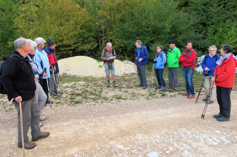 Groupe de marcheurs