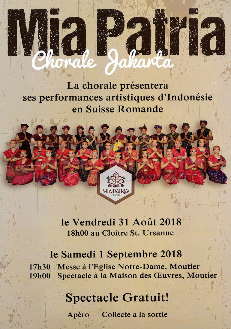 Concert Mia Patria Chorale Jakarta