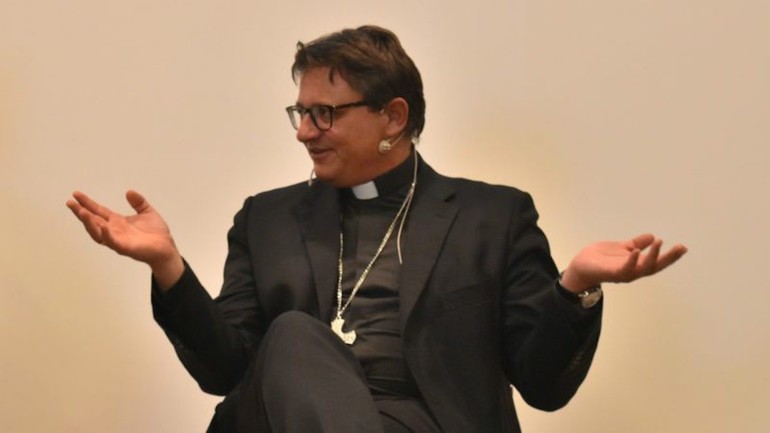 Mgr Felix Gmür participe au colloque sur le bien commun européen| © Jacques Berset