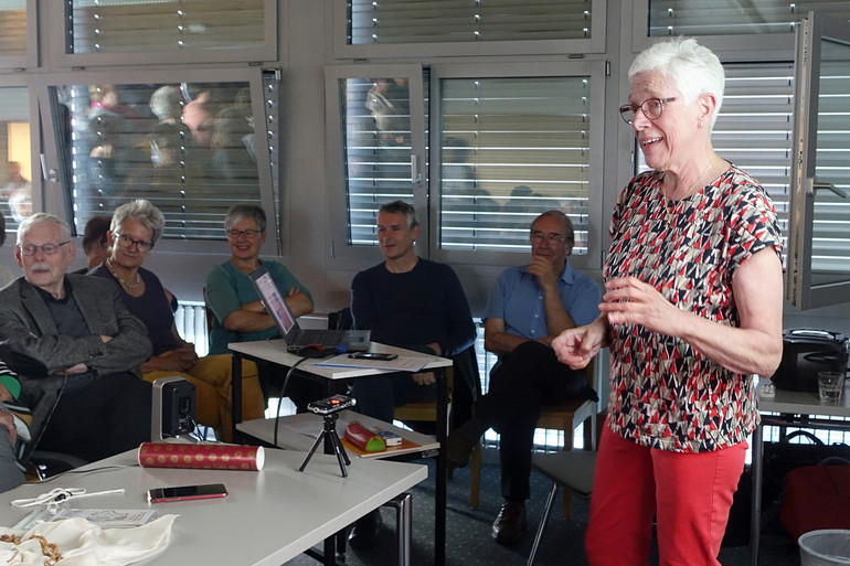 Compostelle : conférence de Marie-Josèphe Lachat