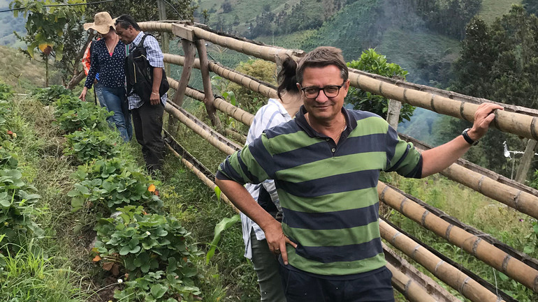 Mgr Felix Gmür, évêque de Bâle, a visité en août 2019 l’Amazonie colombienne