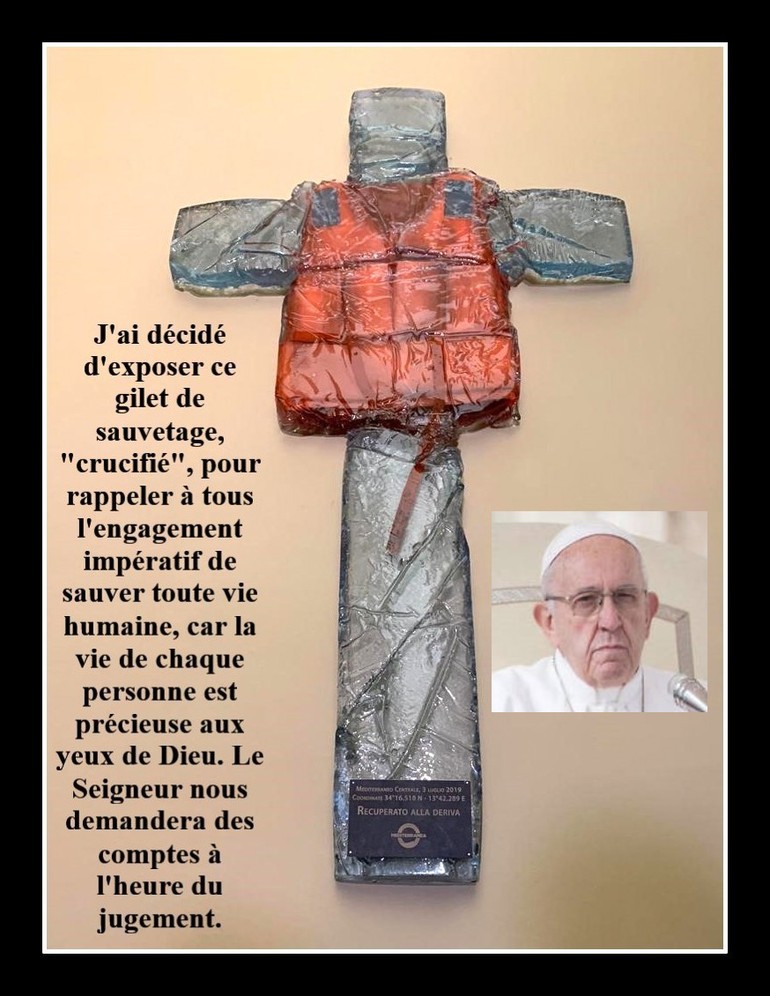 Le gilet du pape