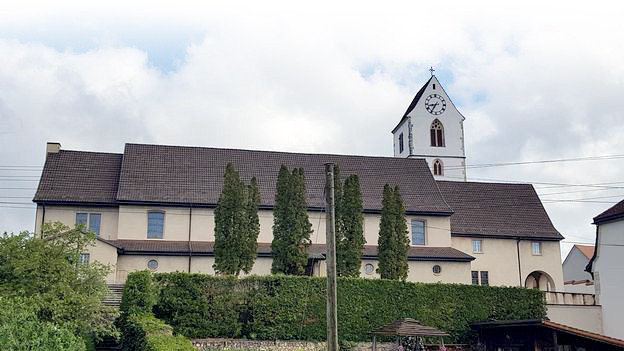 Eglise de Alle. Photo Odile Graber (UP VAB)