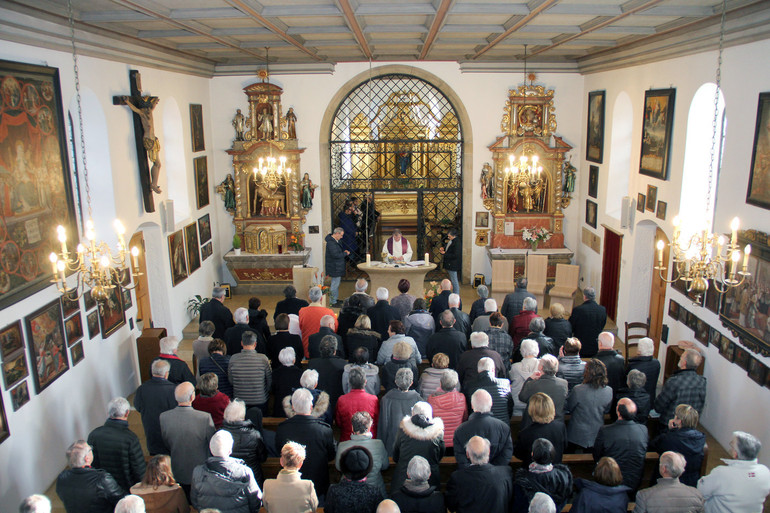 Célébration à la chapelle du Vorbourg