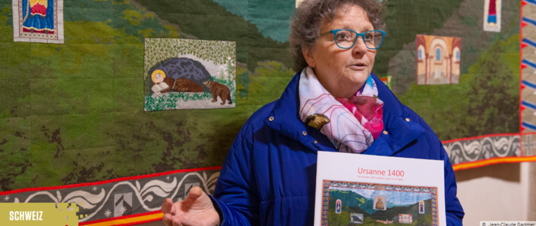 Eine Million Kreuzstiche für Saint-Ursanne