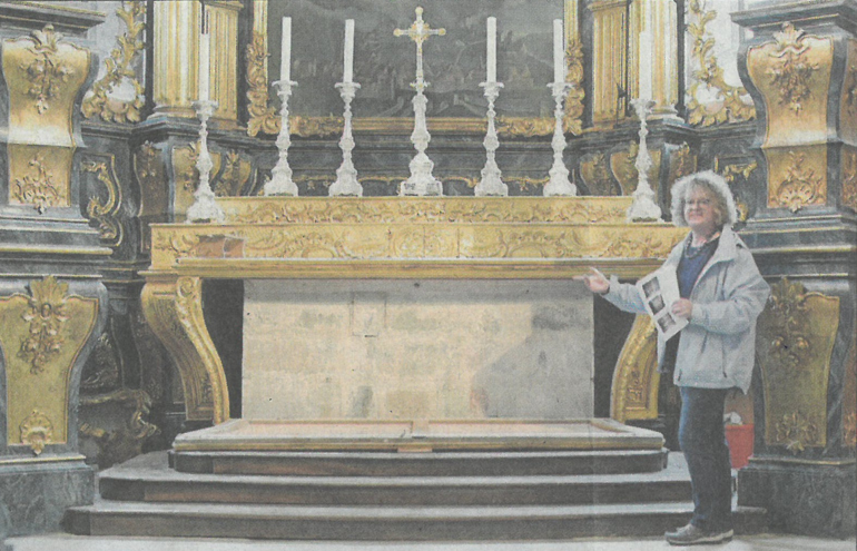 Le sarcophage du saint livre ses secrets