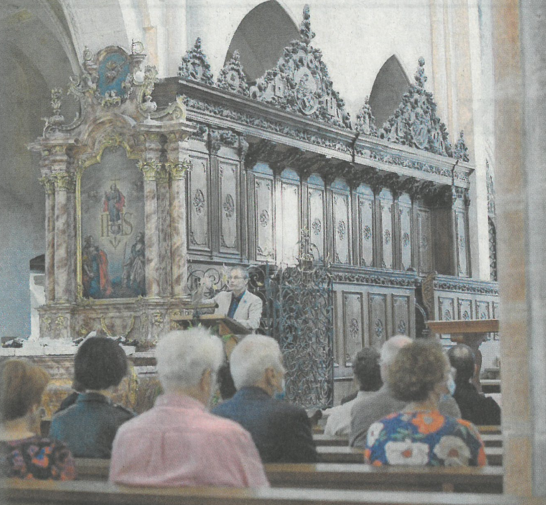 Pour la mémoire d'un saint
