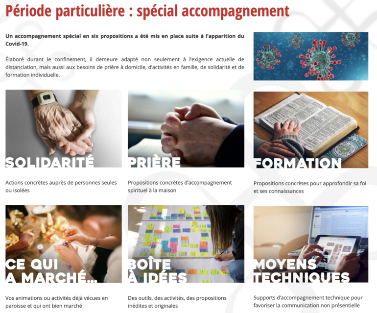 Période particulière : spécial accompagnement