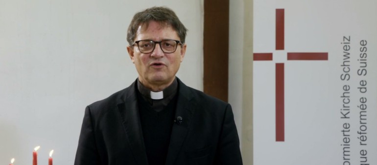 Mgr Felix Gmür, évêque de Bâle et président de la CES | capture d'écran