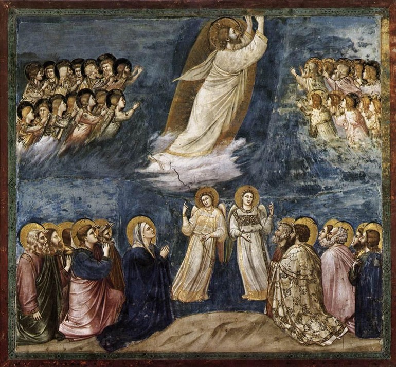  L'Ascension par Giotto.
