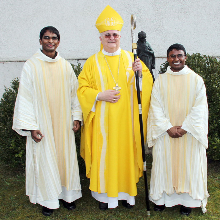 Ordination diaconale de Joseph et Abhishek