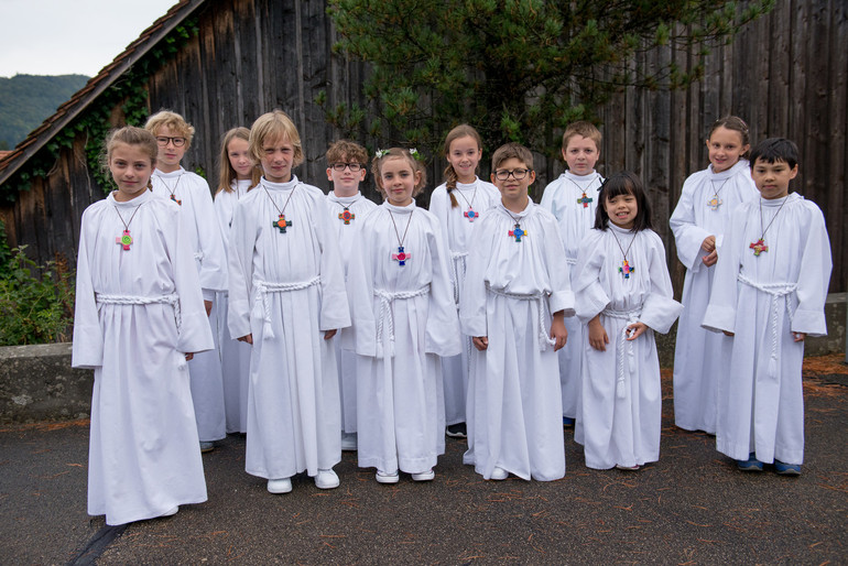 premières des communions à Glovelier