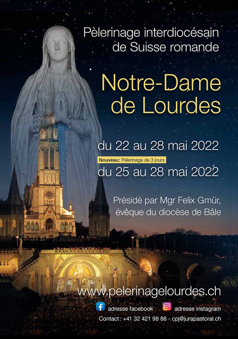 Affiche Lourdes 2022