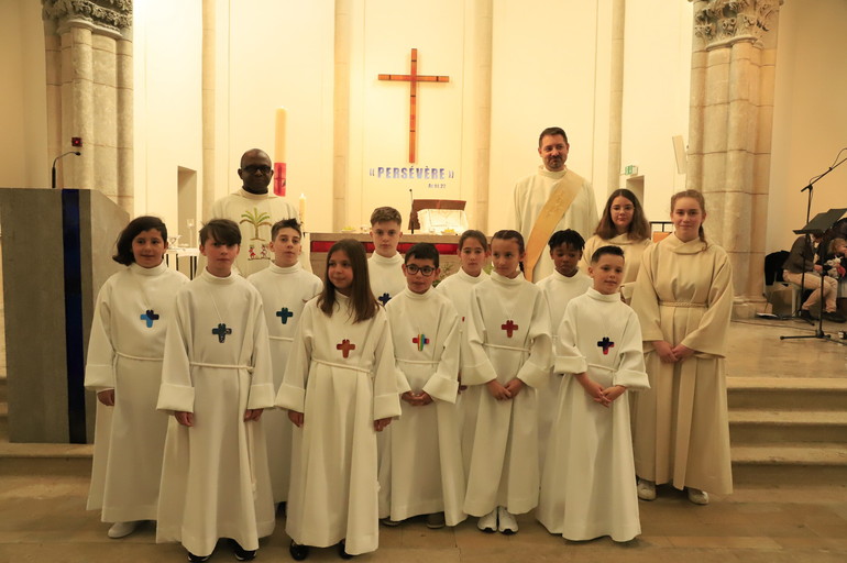 Première communion à Saint-Imier