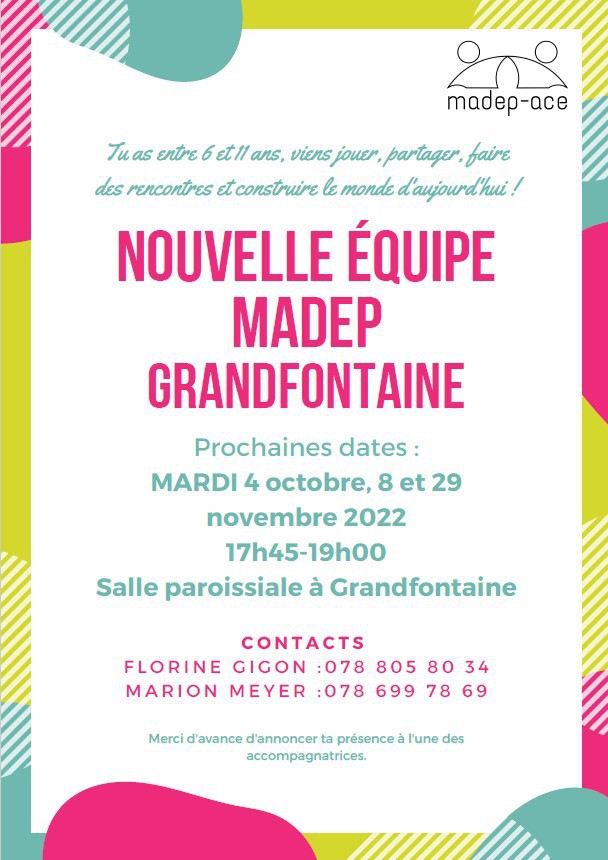 MADEP Grandfontaine 2022