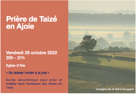 Prière de Taizé en Ajoie