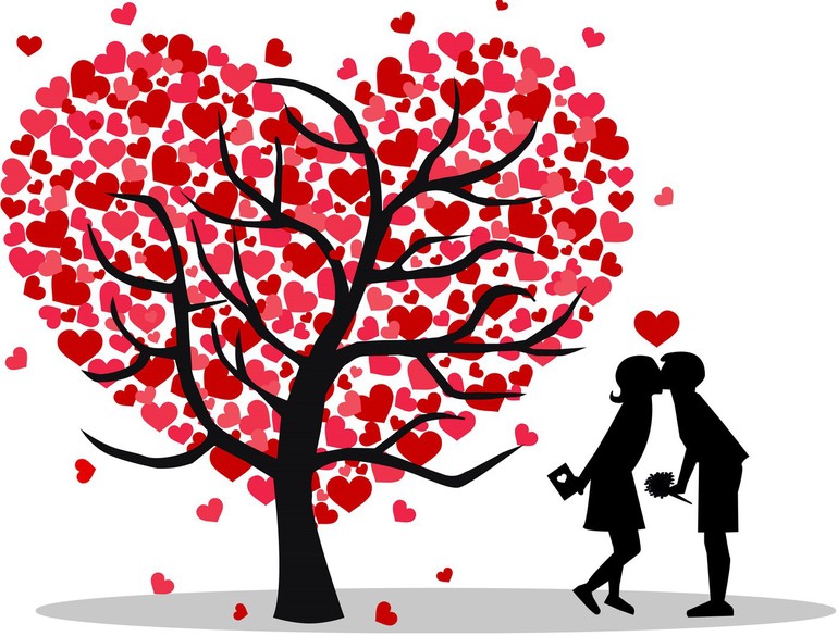 Arbre en coeur