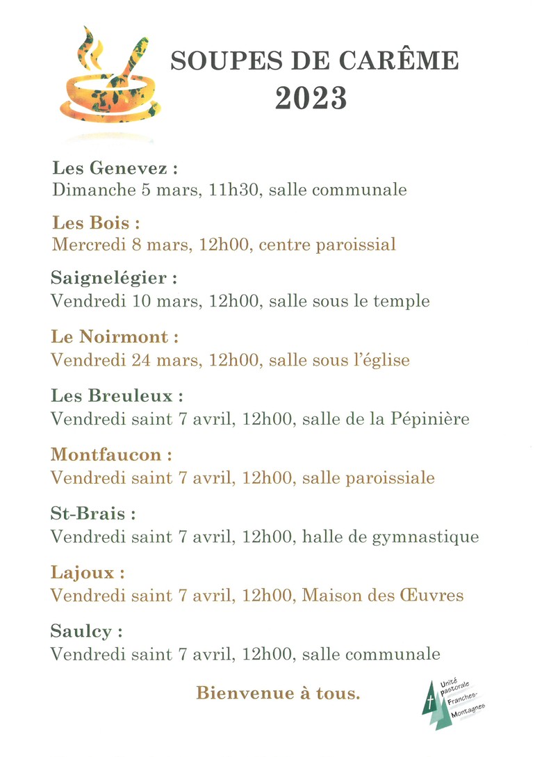 Soupes de Carême