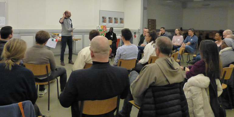 Réunion des responsables de groupes pour les JMJ romandes, le 8 mars 2023 | © Claire Jonard