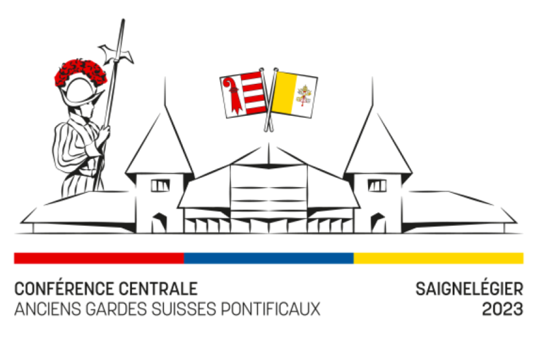 logo Conférence Centrale des anciens gardes suisse pontificaux 2023