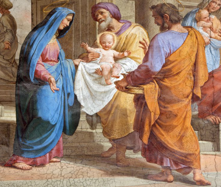 Présentation de Jésus au temple