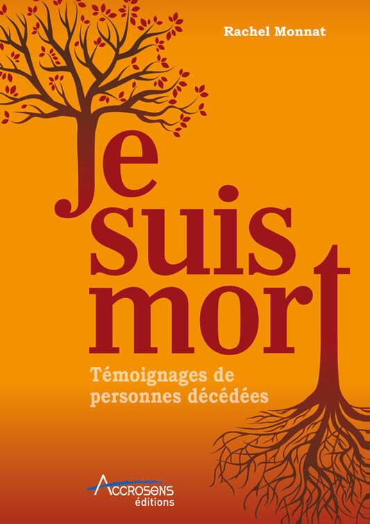 Couverture sur livre Je suis mort Rachel Monnat 