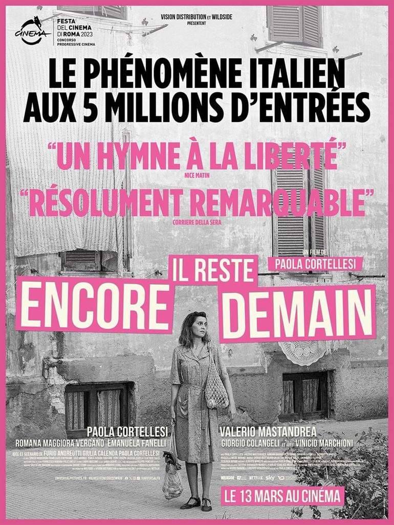 Film "Il reste encore demain"