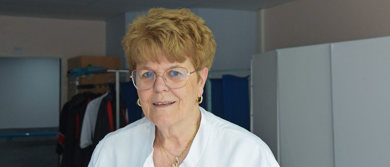 Agnès Meier-Rovelli, cheffe infirmière pour le groupe de malades jurassiens à Lourdes | © Grégory Roth
