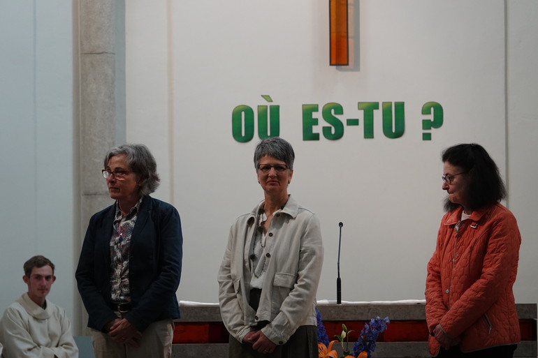 Marie-Madeleine Grossenbacher et Sandra Bonsignori 