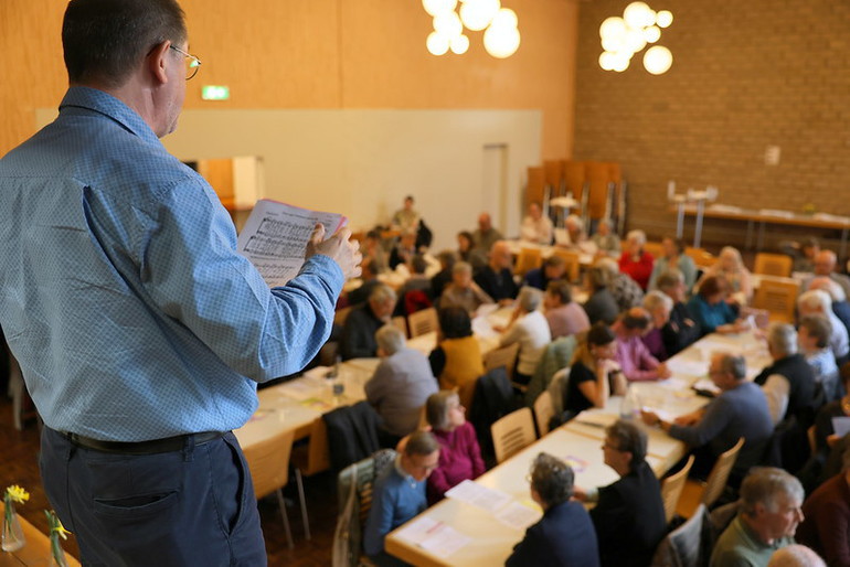 149ème Assemblée générale de la Fédération des Céciliennes du Jura au centre paroissial Saint-Georges à Saint-Imier |©Philippe Girardin