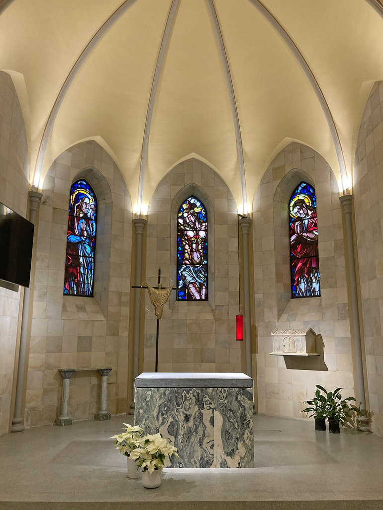 Vitraux église Saint-Clément de Bex ©Grégory Roth, RTSreligion