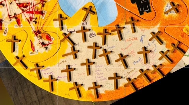 Pièce de puzzle de la Montée vers Pâques des familles du Jura 