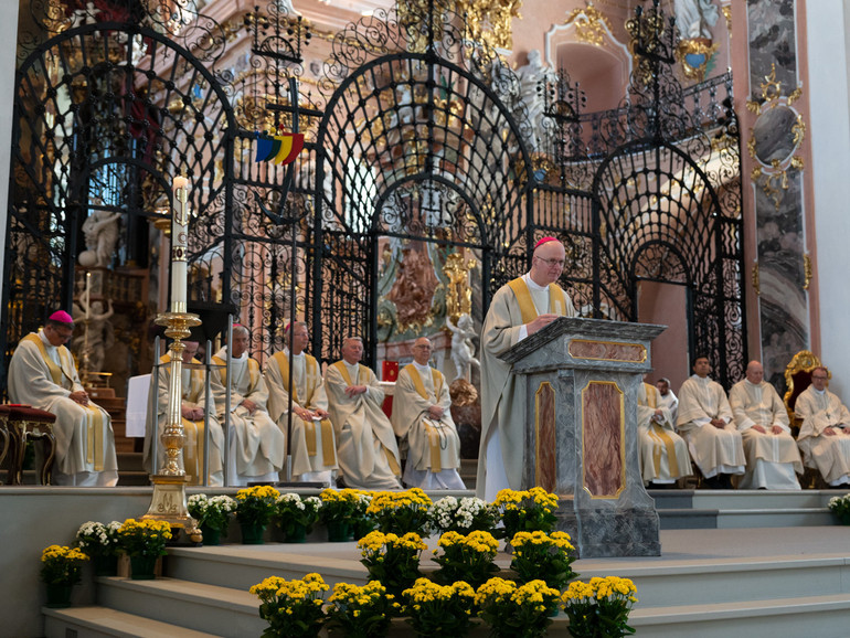 Mgr Charles Morerod, évêque de LGF, a prononcé l’homélie | © CES