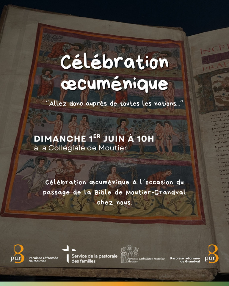 Flyer Bible Moutier-Grandval 