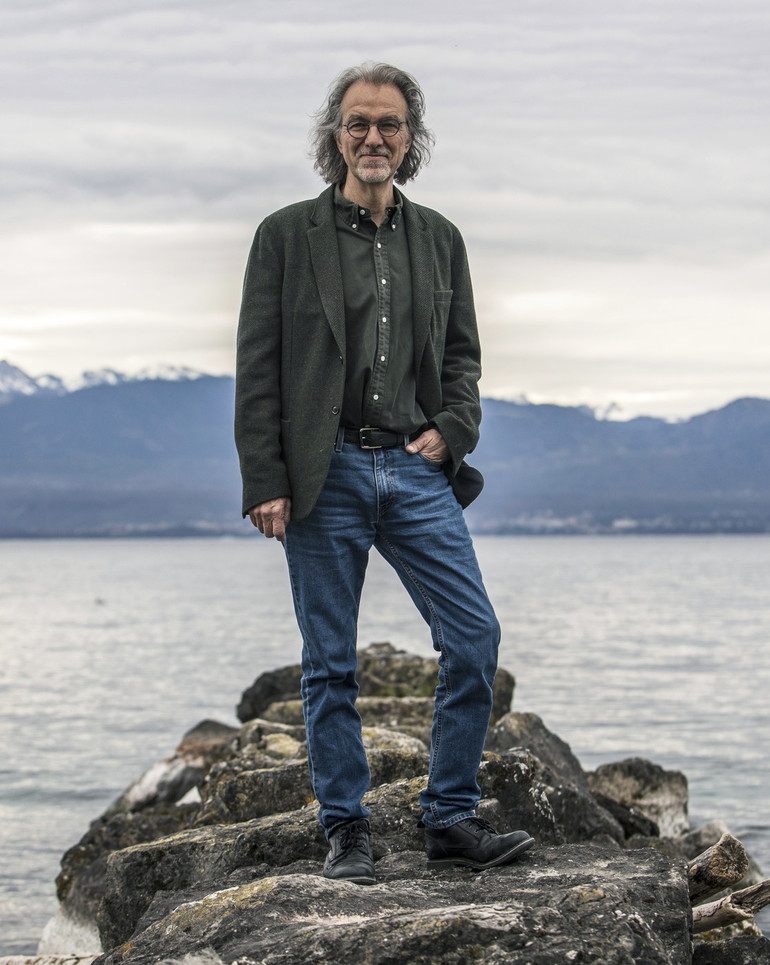 Michel Maxime Egger|écothéologien, auteur d’essais sur l’écospiritualité dont, qui vient de paraître, Gaïa et Dieu.e. Un écoféminisme chrétien est possible (avec Charlotte Luyckx, Editions de l’Atelier)| © Sophie Brasey