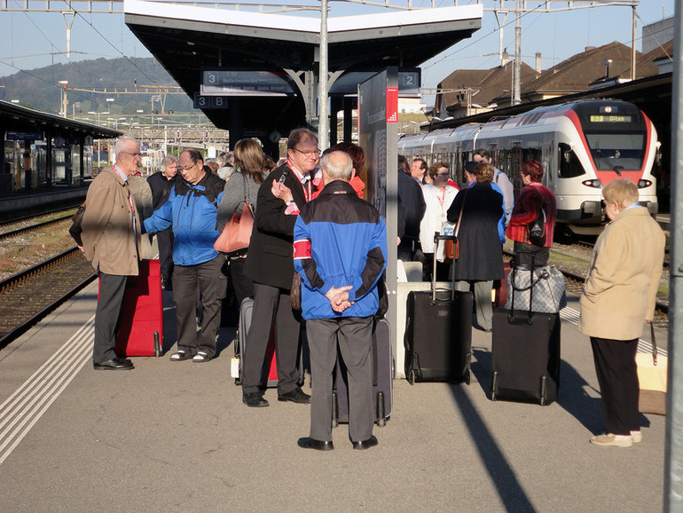 Départ pour Lourdes