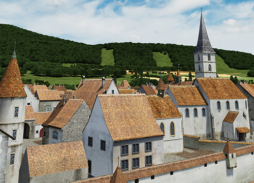 Delémont en 3D