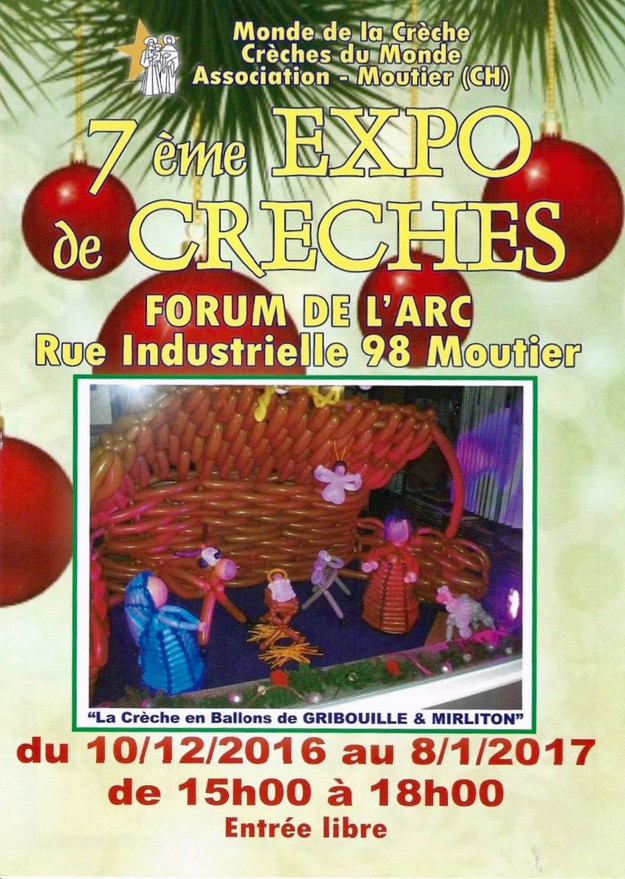 Expo de crèches à Moutier