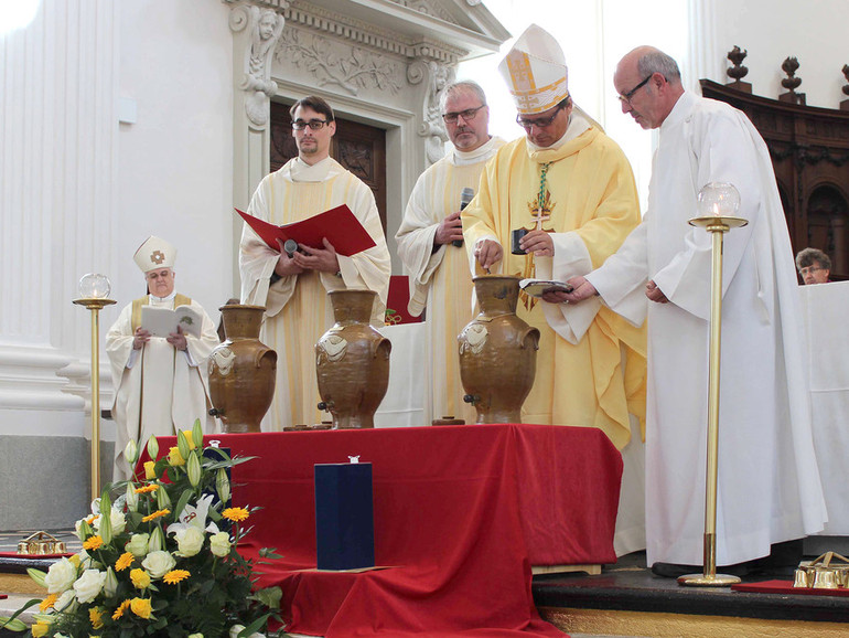 Messe chrismale à Soleure, 15 avril 2014