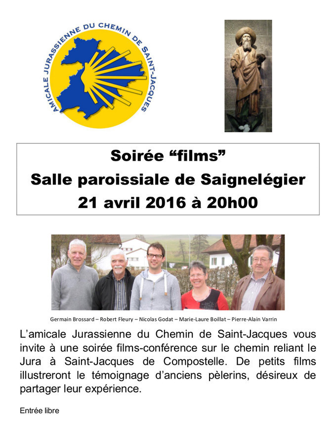 Affiche Compostelle