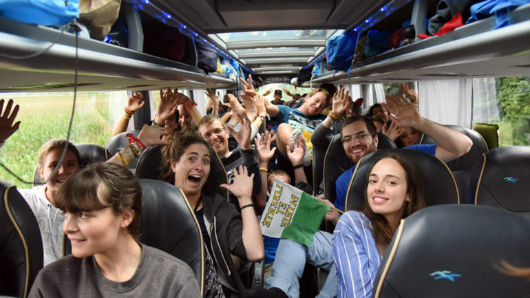 Les JMJ commencent sur la route du retour